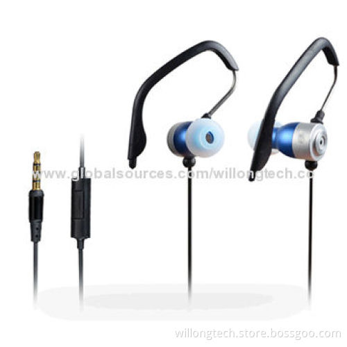 Meatl Earphones for Sports, Clip-on and Waterproof Design, Comfortable to Wear